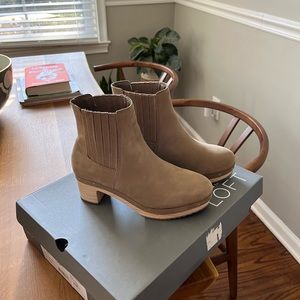 Loft Suede Clog Boots